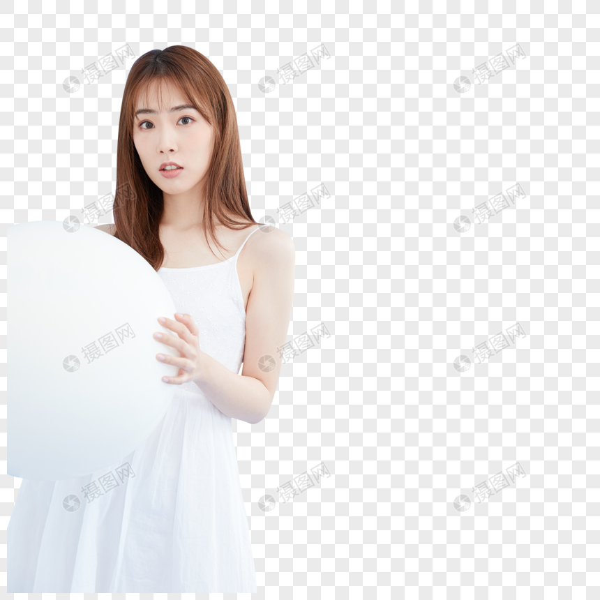甜美氧气少女形象