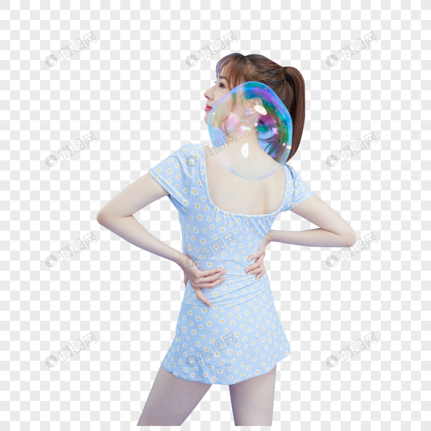 甜美少女形象