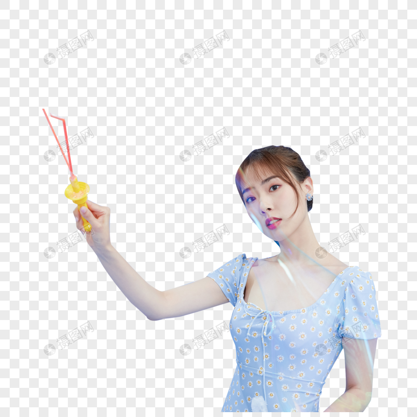 甜美少女形象