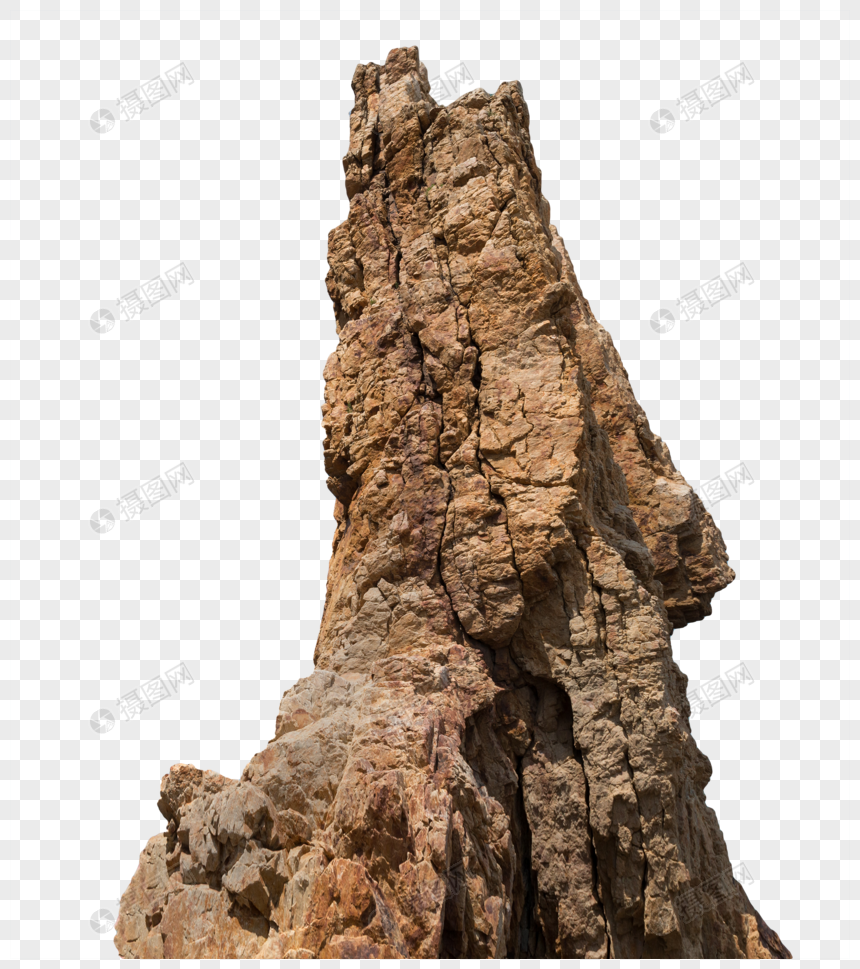 山峰石头山