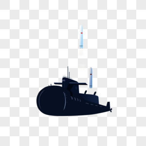 潜艇发射导弹图片