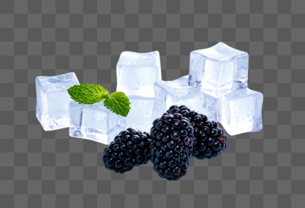 冰爽黑莓图片