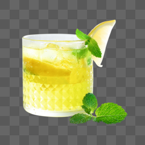 冰爽柠檬饮料图片