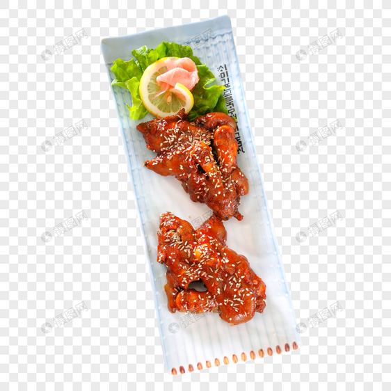韩式烤猪手美食图片