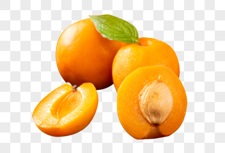 杏子水果杏肉山萸肉高清图片