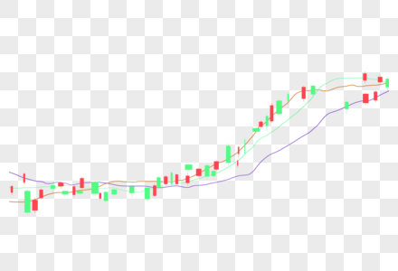 股市线路图投资交易高清图片