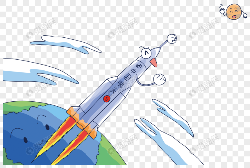 火星探测器发射图片