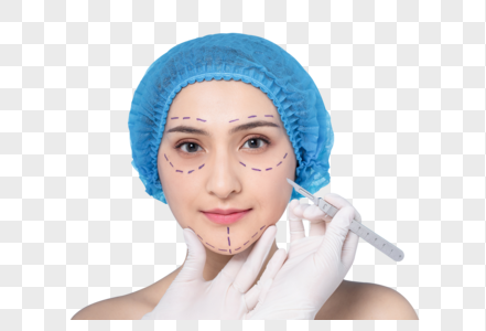女性面部整容整形手术图片