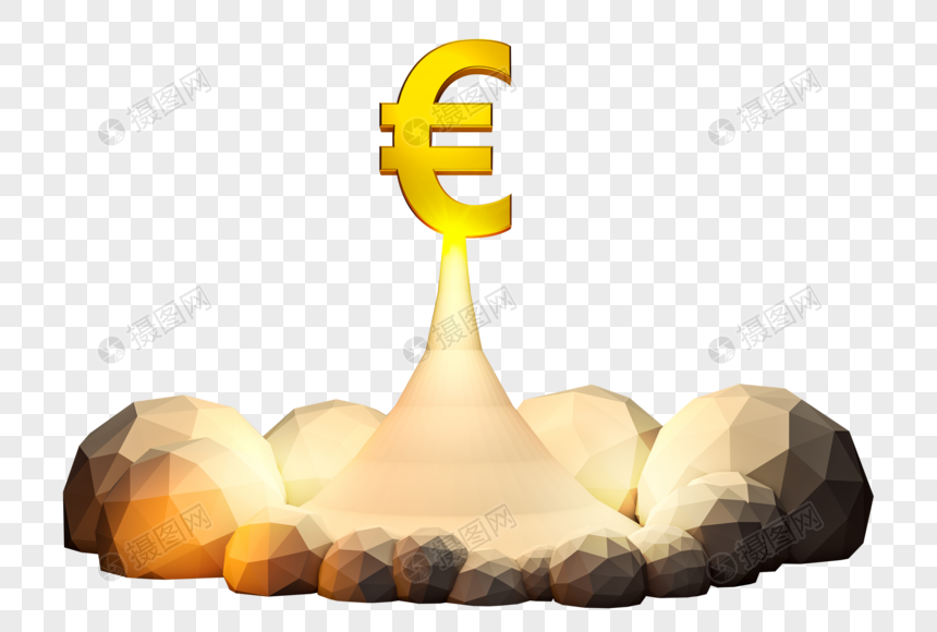 金融欧盟币图片