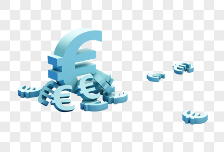 欧元欧元钱币高清图片