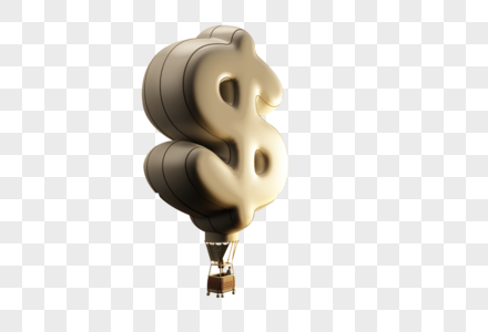 热气球美元投资图片