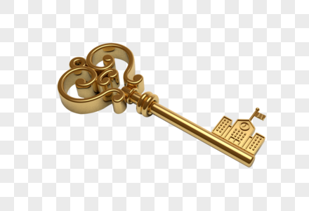 金钥匙学校门槛金钥匙高清图片