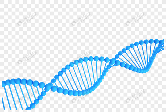DNA基因链条图片