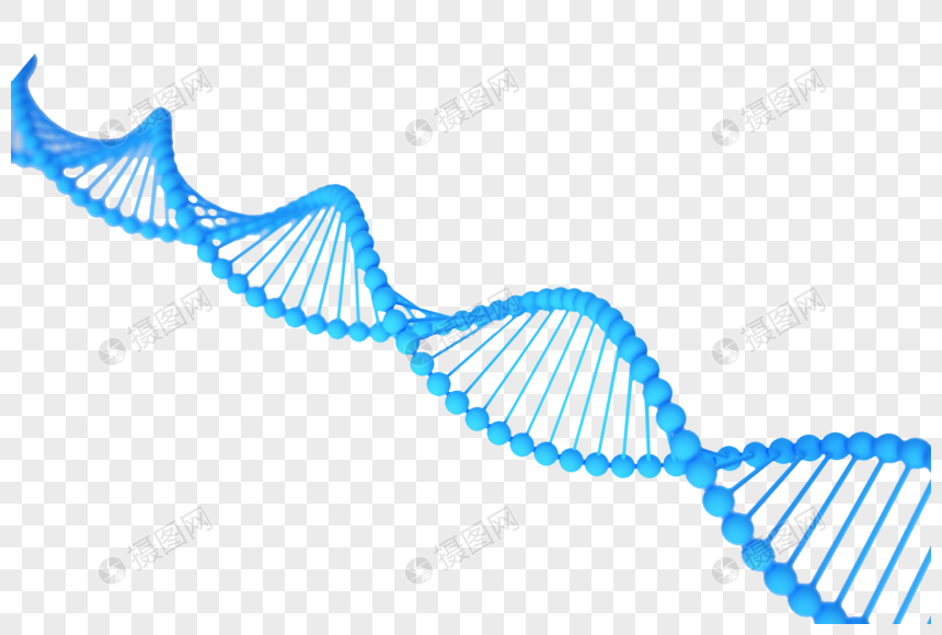 DNA基因链条图片