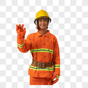 消防员形象图片