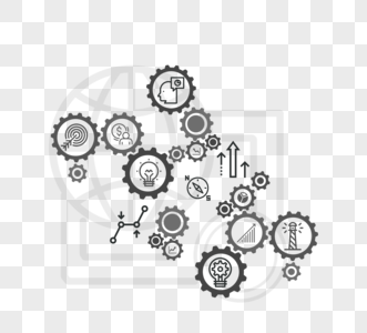 黄金技术科技风暴高清图片