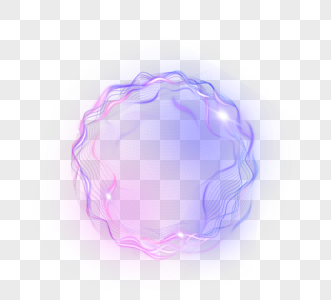 抽象球体光效果边框高清图片