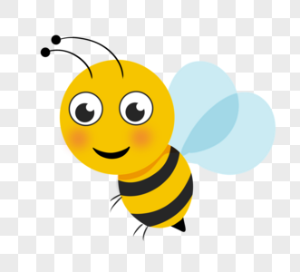 可爱大蜜蜂图片