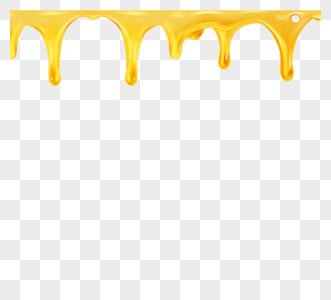 黄色流动蜂蜜液体图片
