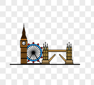 英国伦敦大本钟图片