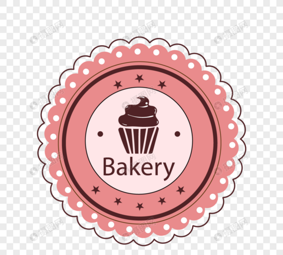 蛋糕甜品广告牌标签图片