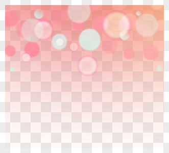 粉色梦幻景灯边框图片