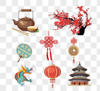 中国传统风格元素合集图片