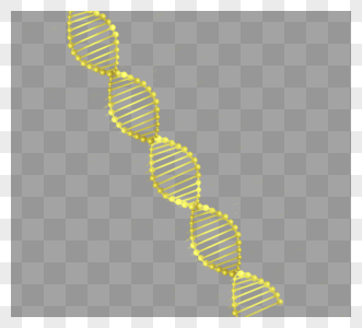大气金色美容质感DNA链条图片