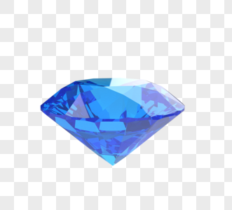 闪耀珠宝蓝色钻石图片