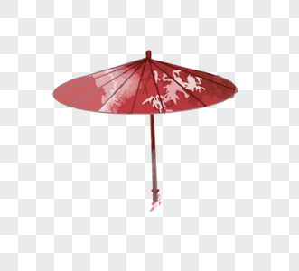 古风唯美浪漫日式红伞油纸伞图片