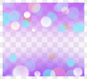 紫色散景灯光效边框图片
