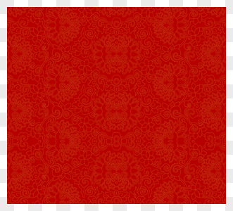 中国风红色花纹元素图片