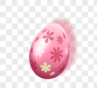复活节彩蛋金属质感彩蛋高清图片