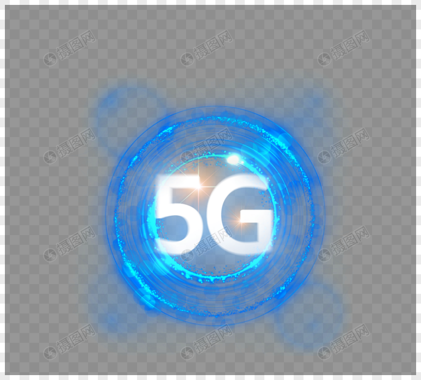 现代商业5G网络元素图片