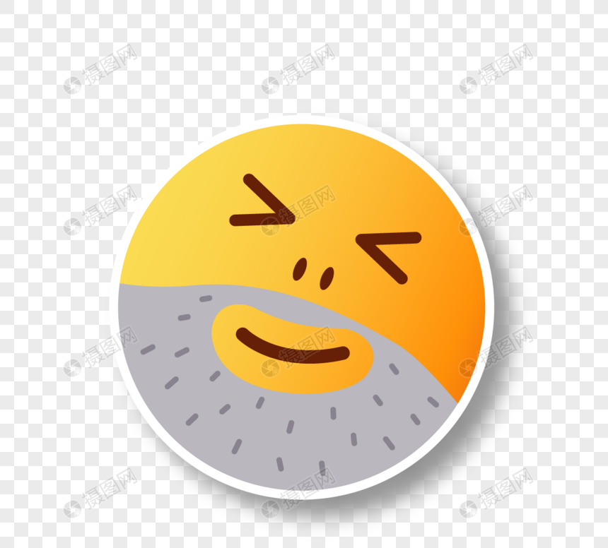 可爱胡子聊天表情包