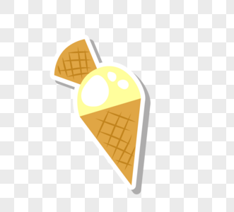 冰淇淋冰淇淋可爱卡通食品图片
