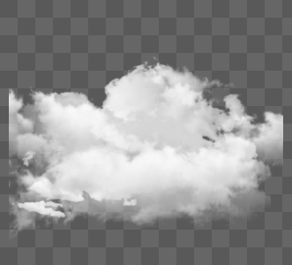 创意感手绘云朵图案图片