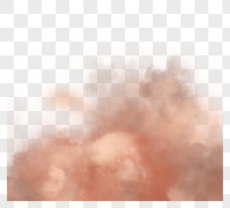 红色层次感浓雾边框图片