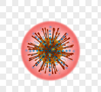 病毒病菌细菌三维病毒图片