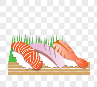 日本寿司三文鱼图片