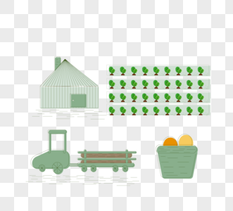 绿色养殖牧场图片