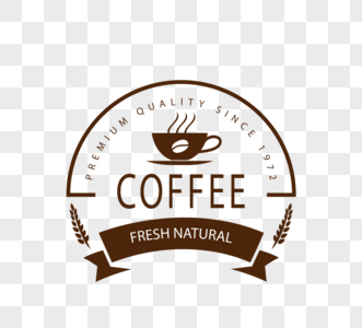 咖啡店咖啡标签广告标题图片