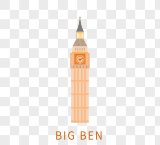 英国伦敦特征建筑大本钟图片