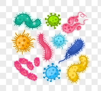 细菌病毒微生物冠状病毒感染图像图片
