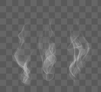 白色曲线烟雾效果组图图片