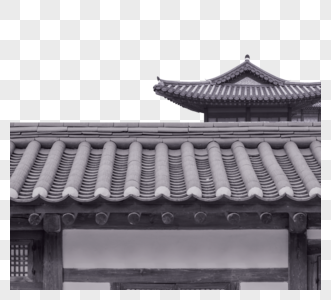 中国风复古建筑元素图片