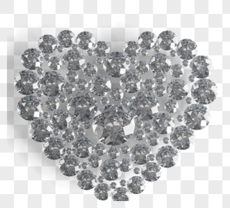 爱情安排钻石3d元素图片