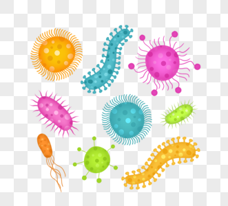 细菌病毒微生物冠狀病毒感染插图高清图片