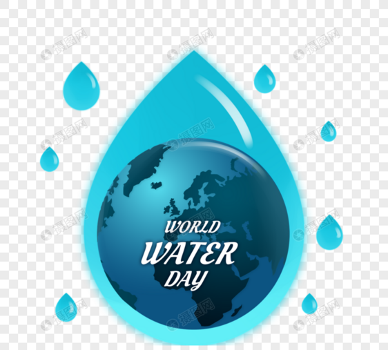 世界水日保护用水图片
