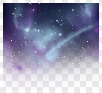 太空星系紫色星云图片